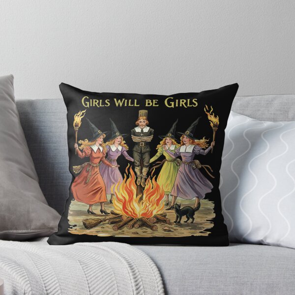 Item preview, Witches Feminist Girls Will be Girls designed and sold by TeeARTHY.