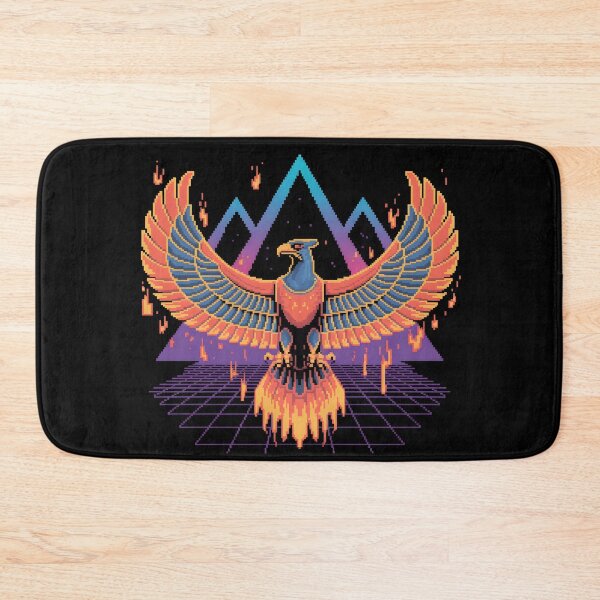 Item preview, 8-Bit Cyberpunk Egyptian Eagle Pixel Art designed and sold by lalasine.story.