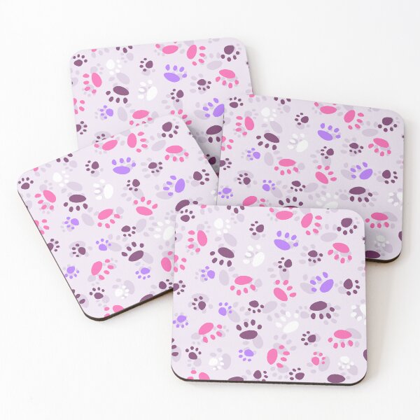 Item preview, Cute Animals Paws Print Pattern designed and sold by Farissa Designs.