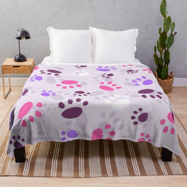 Item preview, Cute Animals Paws Print Pattern designed and sold by Farissa Designs.