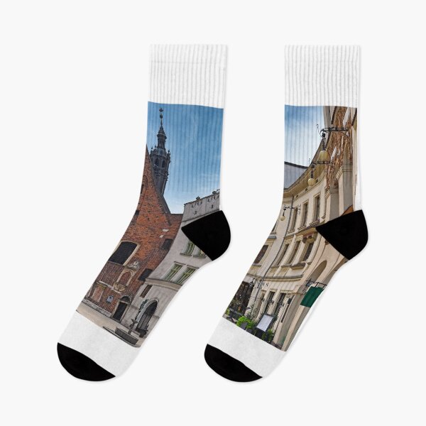Item preview, Square with old buildings and a church, Krakow, Poland designed and sold by goceris.