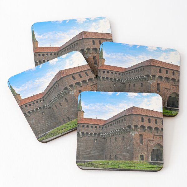 Item preview, Krakow barbican (Barbakan), medieval fortification at city walls, Poland designed and sold by goceris.