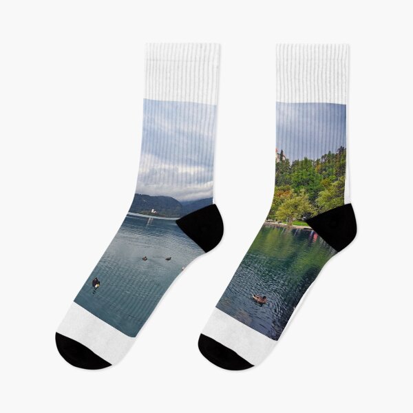 Item preview, Ducks are swimming on Lake Bled, Slovenia designed and sold by goceris.