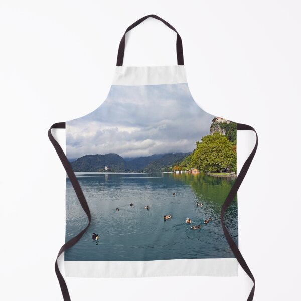 Item preview, Ducks are swimming on Lake Bled, Slovenia designed and sold by goceris.