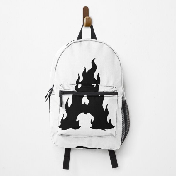 Item preview, Flaming A Letter Monogram – Black Edition designed and sold by uncoXab.