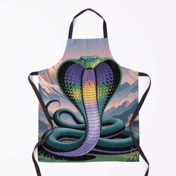 Item preview, А magnificent cobra the backdrop Himalayas. designed and sold by Lilashakti ⭐️ ⭐️ ⭐️ ⭐️ ⭐️.