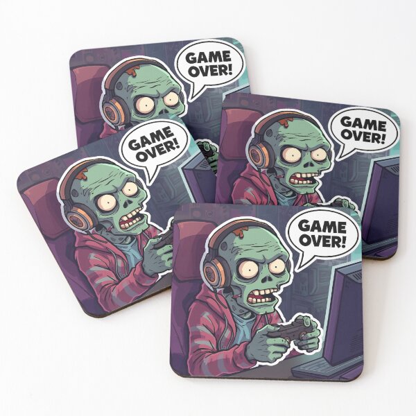 Item preview, Zombie Gamer – Game Over! Funny Halloween Gaming Design designed and sold by Activity01.