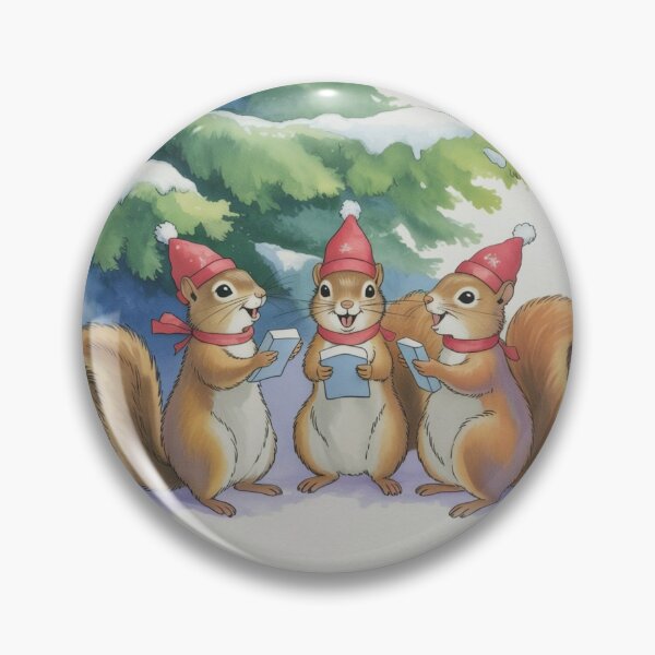 Item preview, Christmas with three squirrels designed and sold by DZIERANA.