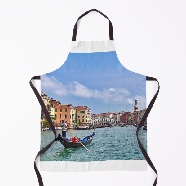 Item preview, The Grand Canal with colorful buildings,gondolas and Rialto Bridge, Venice,Italy designed and sold by goceris.