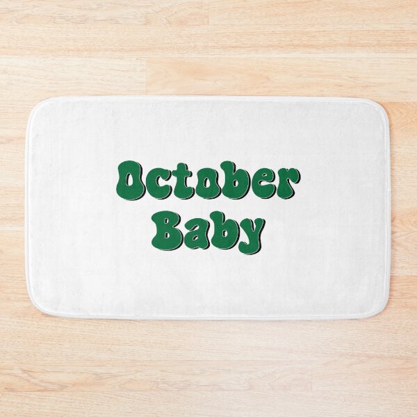 Item preview, October Baby | Born in October Typography Design designed and sold by designsoftinaa.