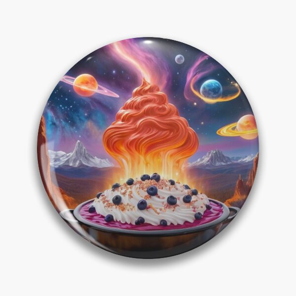 Item preview, Ghosts Hiding In Mars Cliffs And Different Colored Halloween Desserts designed and sold by Melantari Vizuns.