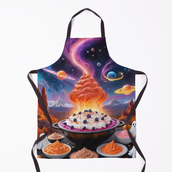 Item preview, Ghosts Hiding In Mars Cliffs And Different Colored Halloween Desserts designed and sold by Melantari Vizuns.