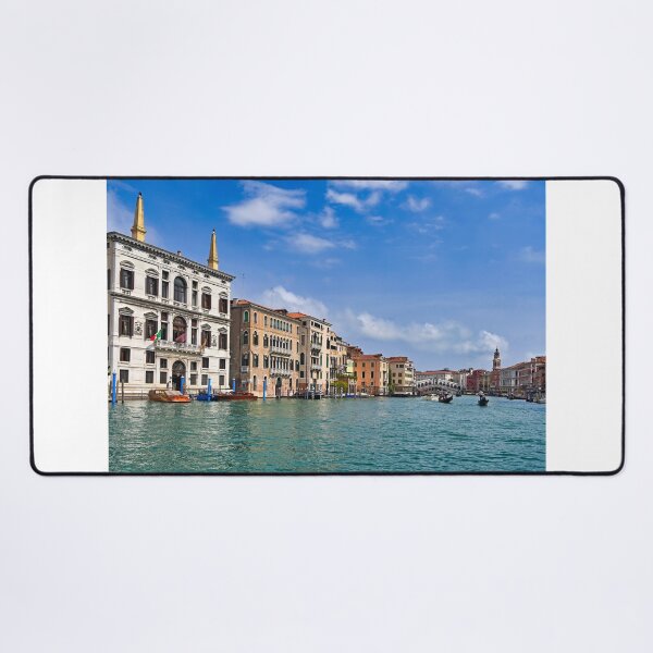 Item preview, The Grand Canal with buildings,gondolas and Rialto Bridge, Venice,Italy designed and sold by goceris.