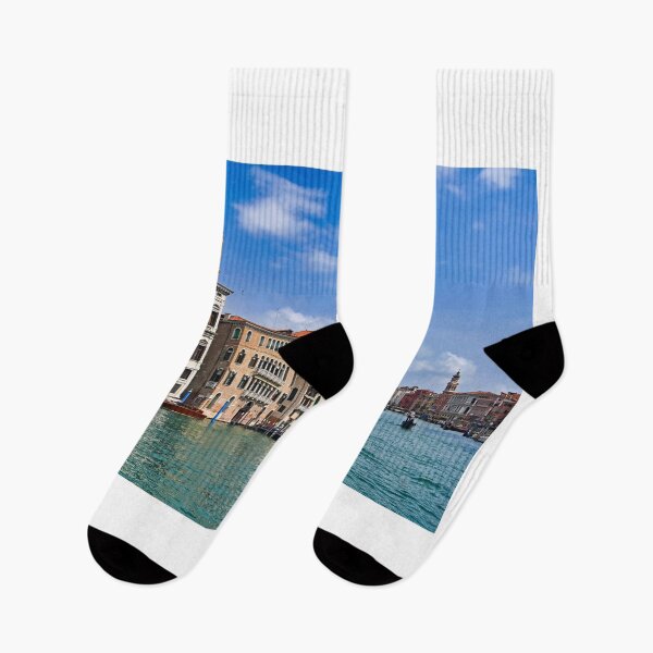 Item preview, The Grand Canal with buildings,gondolas and Rialto Bridge, Venice,Italy designed and sold by goceris.
