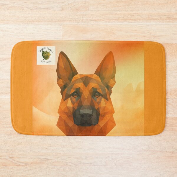 Item preview, Geometric German Shepherd designed and sold by GeoWild Designs.