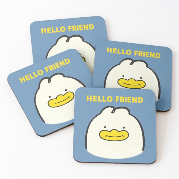 Item preview, Hello Friend Greeting Card designed and sold by BurunaMD.