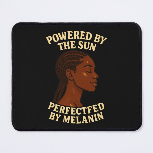 Item preview, Powered by the Sun, Perfected by Melanin – Afrocentric Glow Art, Black Girl Magic designed and sold by Item Geeks.