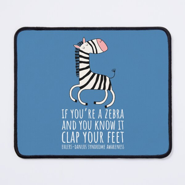 Item preview, Funny EDS Zebra - Clap Your Feet! designed and sold by Designs by Jesabee.