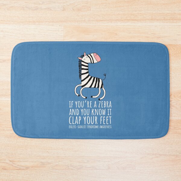 Item preview, Funny EDS Zebra - Clap Your Feet! designed and sold by Designs by Jesabee.