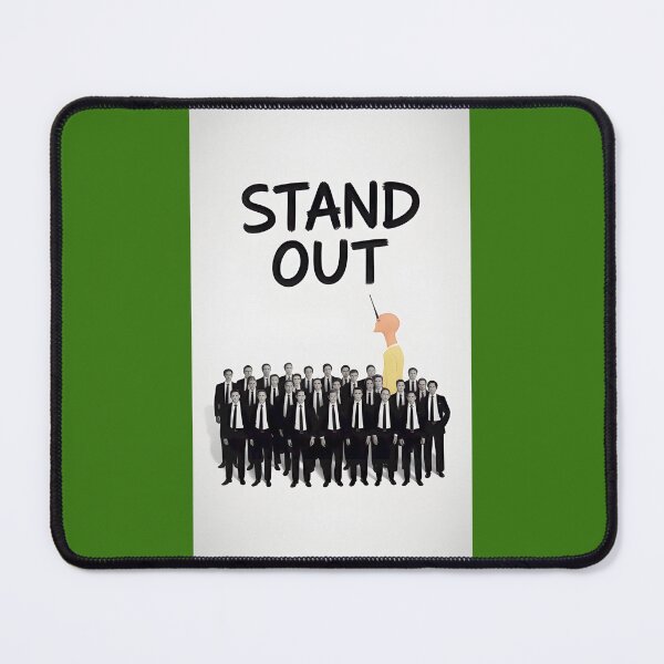 Item preview, Stand Out from the Crowd designed and sold by Cathy Nash.