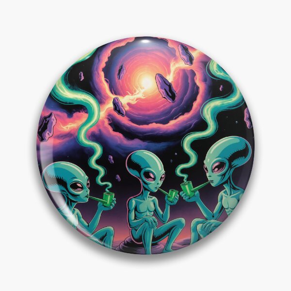 Item preview, Cosmic bloom alien weed designed and sold by GreenKingShop.