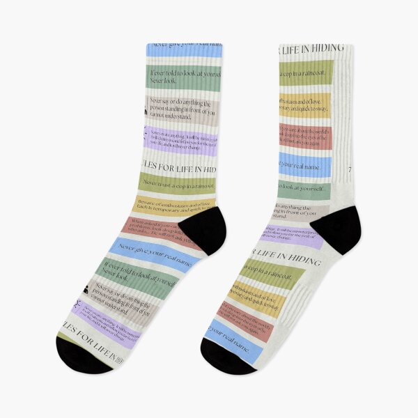 Item preview, 7 Simple Rules For Life In Hiding designed and sold by Wobliti.