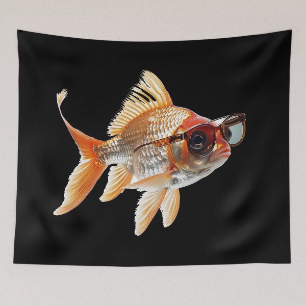 Item preview, Funny Goldfish Sunglasses  designed and sold by TeeARTHY.