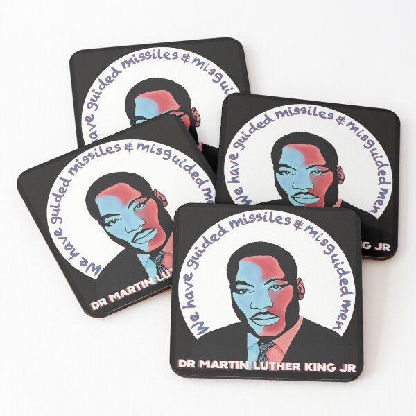 Item preview, Dr Martin Luther King Quote - We have guided missiles designed and sold by KateVanFloofno1.