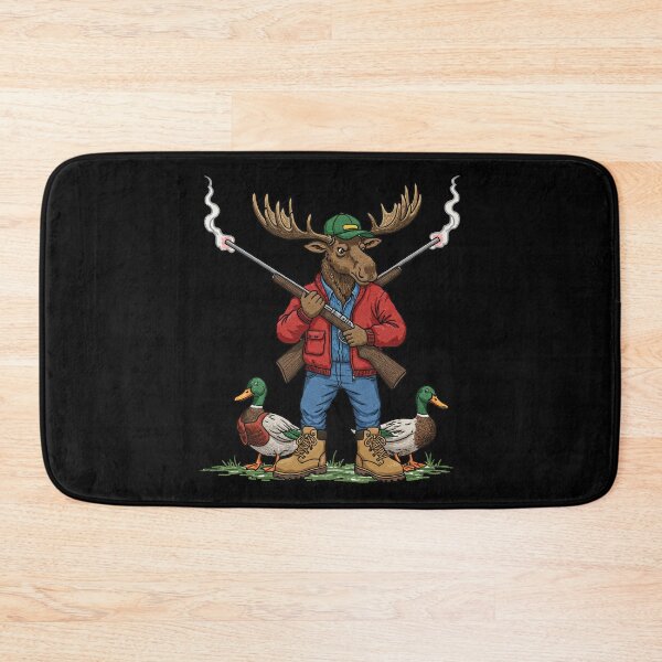 Item preview, Hunting Moose with Ducks Funny   designed and sold by TeeARTHY.