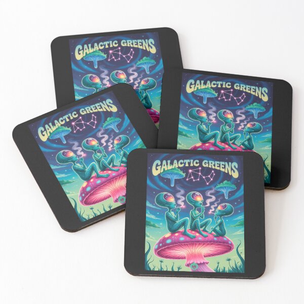 Item preview, galactic greens alien weed designed and sold by GreenKingShop.