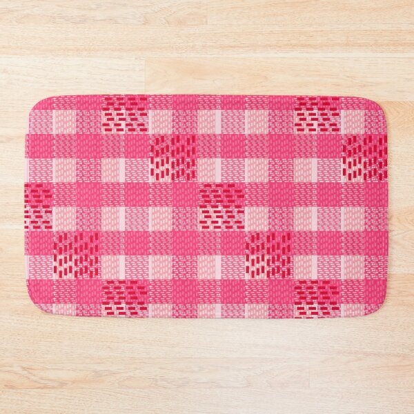 Item preview, Red Pink Valentine Plaid Seamless Repeat designed and sold by Sharon Schwalbe.