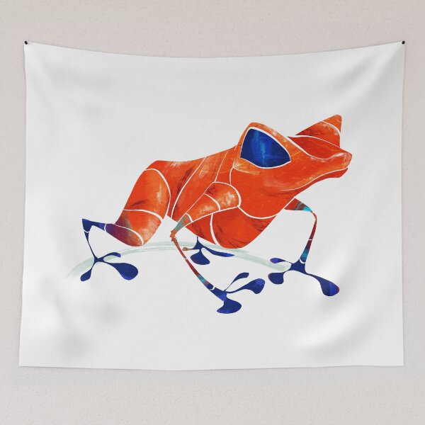 Item preview, Stylized Poison dart frog designed and sold by saeiart.