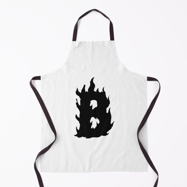 Item preview, Flaming B Letter Monogram –  Black Edition designed and sold by uncoXab.