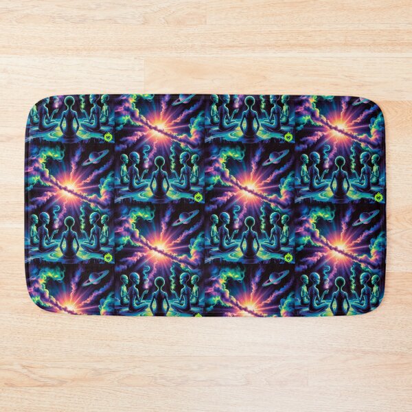 Item preview, Trippy alien weed designed and sold by GreenKingShop.