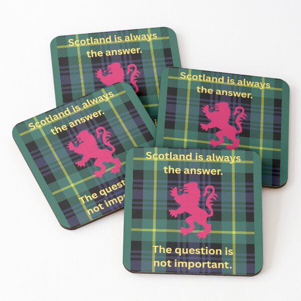 Item preview, Scotland is the Answer designed and sold by Kilted Owl.
