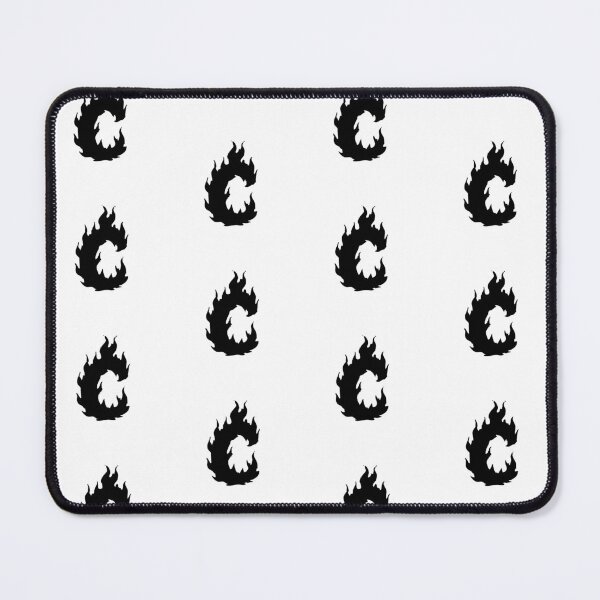 Item preview, Flaming C Letter Monogram – Black Edition designed and sold by uncoXab.