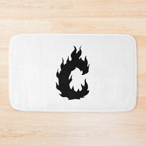 Item preview, Flaming C Letter Monogram –  Black Edition designed and sold by uncoXab.