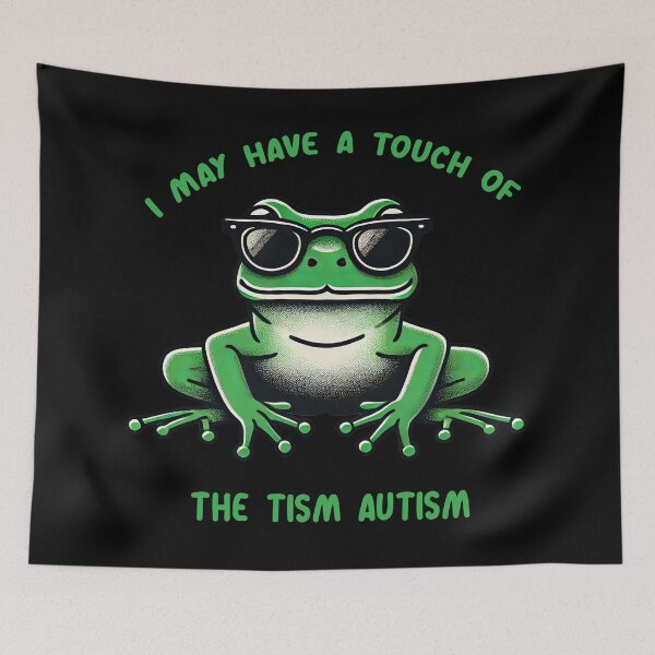 Item preview, Funny Frog Autism Awareness Humor   designed and sold by TeeARTHY.