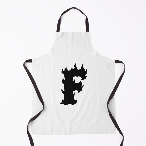 Item preview, Flaming F Letter Monogram –  Black Edition designed and sold by uncoXab.
