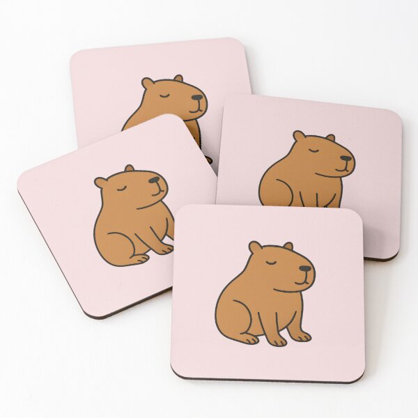 Artikelvorschau, Chill Vibes Capybara entworfen und verkauft von Oddball Press.