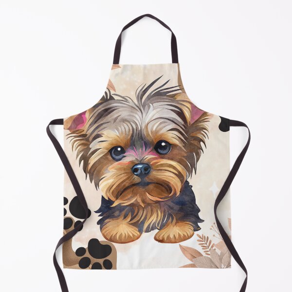Item preview, Watercolor Yorkshire Terrier Puppy designed and sold by ShumLab.