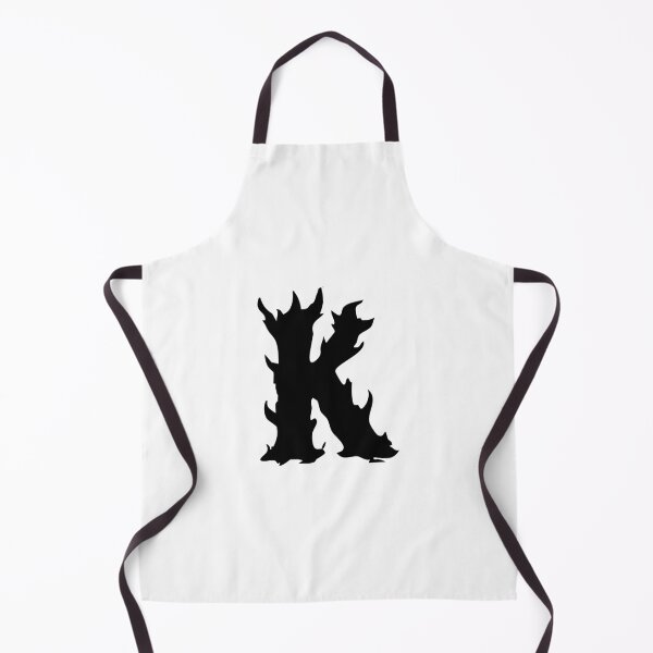 Item preview, Flaming K Letter Monogram – Black Edition designed and sold by uncoXab.