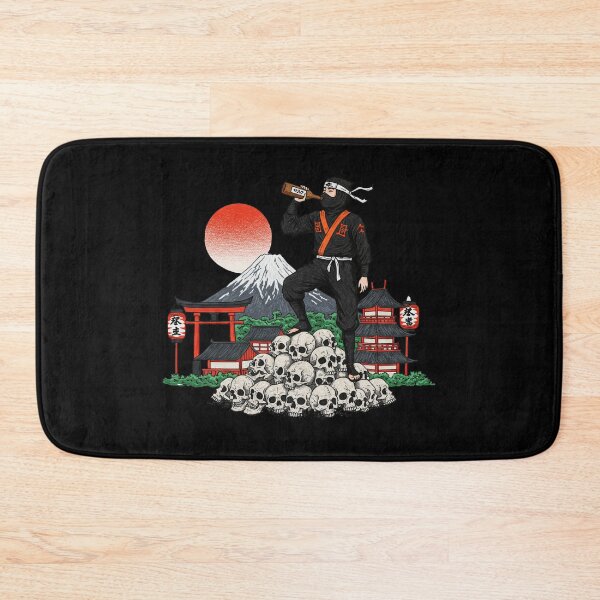 Item preview, Cool Ninja Warrior with Katana  designed and sold by TeeARTHY.