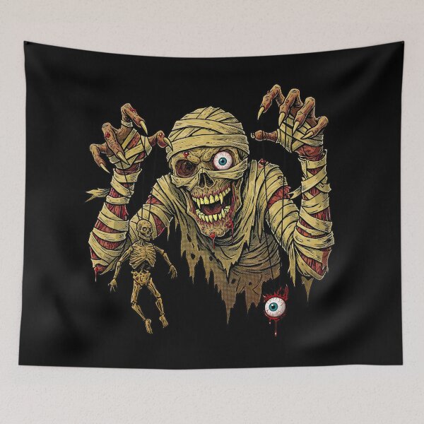 Item preview, Creepy Mummy Monster Halloween Horror designed and sold by TeeARTHY.
