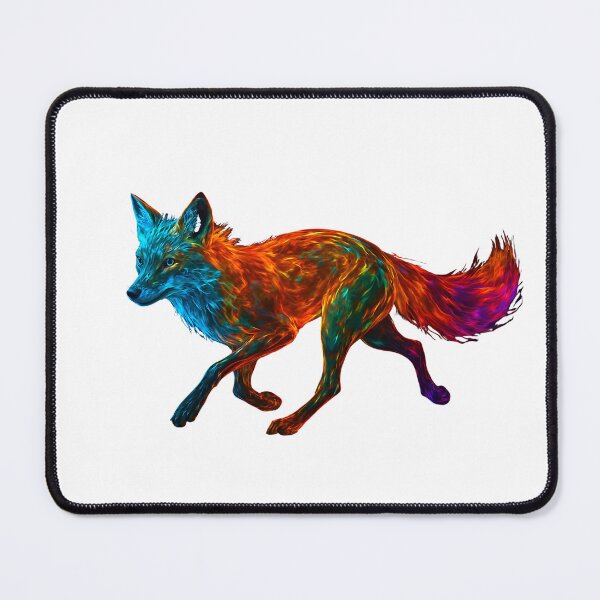 Item preview, Vibrant Colorful Fox Art designed and sold by GloriousArtSKD.