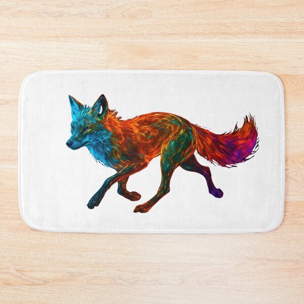Item preview, Vibrant Colorful Fox Art designed and sold by GloriousArtSKD.