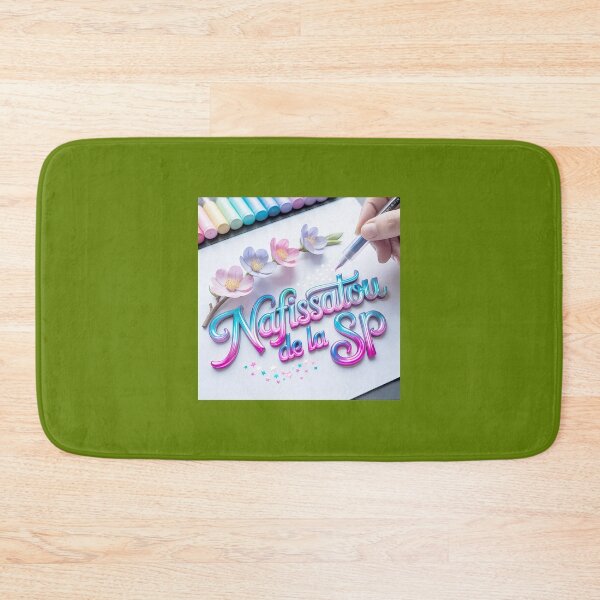 Item preview, Nafissatou de la SP Floral Typography designed and sold by Richard Gonzalez.