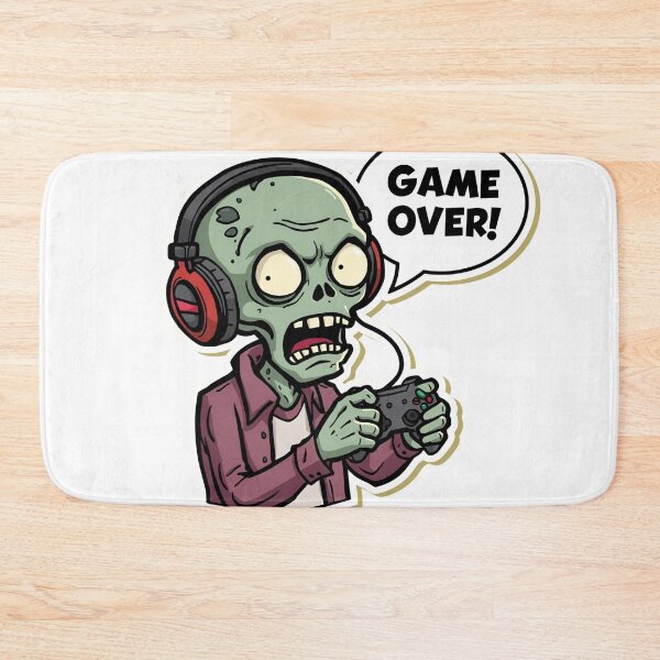 Item preview, Zombie Gamer – Game Over Funny Halloween Gaming Design designed and sold by Activity01.
