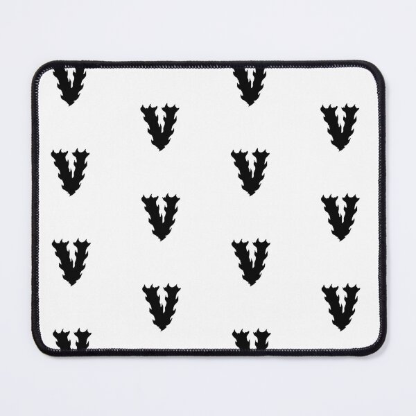 Item preview, Flaming V Letter Monogram – Black Edition designed and sold by uncoXab.