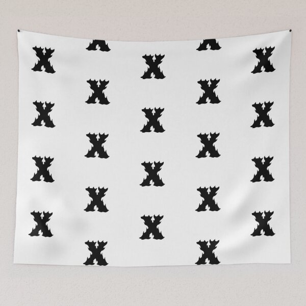 Item preview, Flaming X Letter Monogram –  Black Edition  designed and sold by uncoXab.